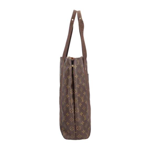 LOUIS VUITTON Brown Monogram Canvas Tote Bag - Picture 4 of 13